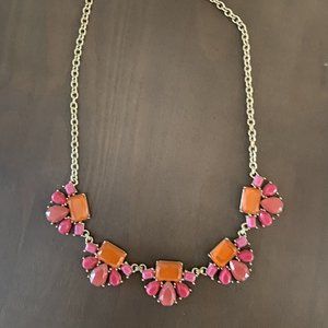 J. Crew Abstract Gem Necklace